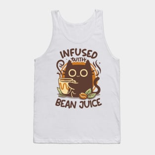 Chonky Kitty Coffee - Funny Cat Tank Top